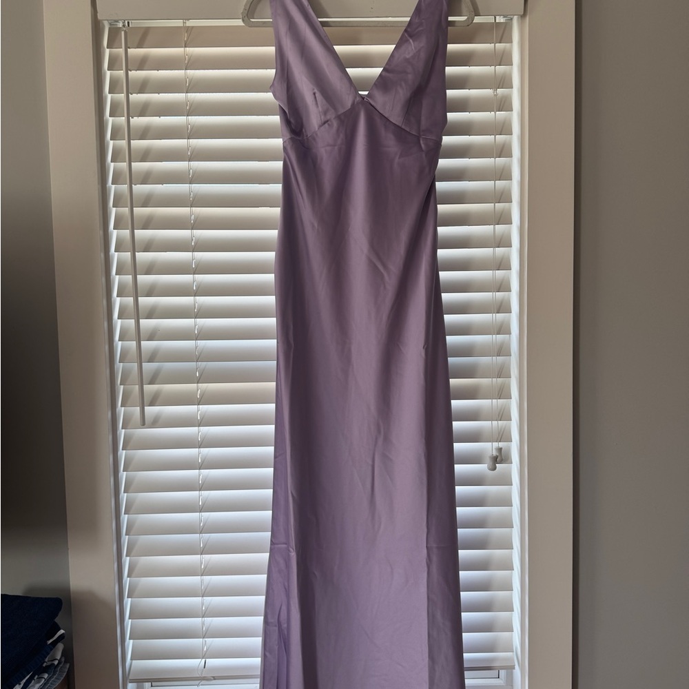 Peppermayo Strapless Lavender Dress